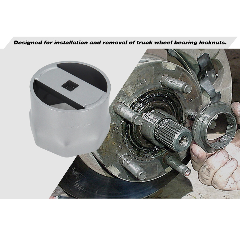 4-3/8" 8-Point axle nut socket, 3/4" drive