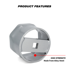 4-3/8" 8-Point axle nut socket, 3/4" drive