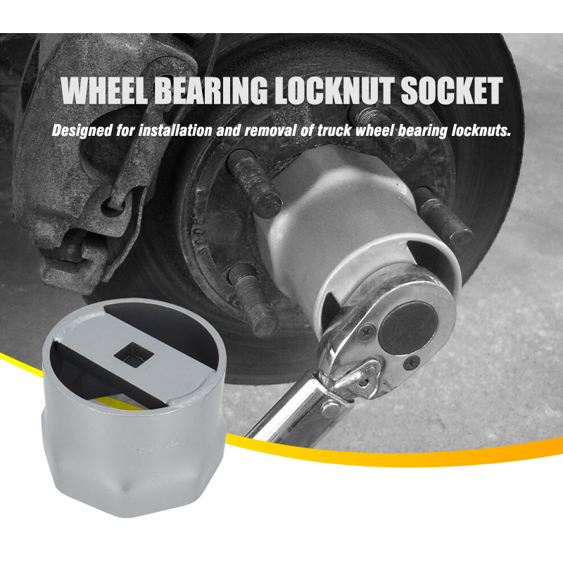 4-3/8" 8-Point axle nut socket, 3/4" drive