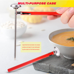Thermometer For Meat Produce 1 inch Dial Pocket Thermometers Food Temperature