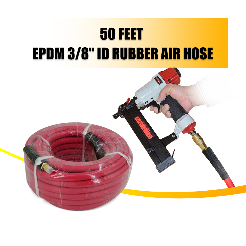 50 Feet EPDM 3/8" ID Rubber Air Hose ﻿