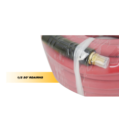 50 Feet EPDM 1/2" ID Rubber Air Hose ﻿