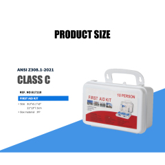 First Aid Box 10 Person 51 Pieces