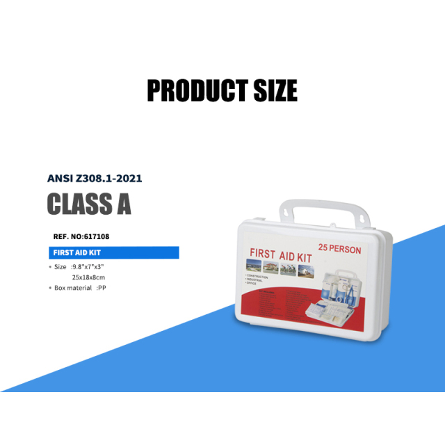 First Aid Box 25 Person 71 Pieces
