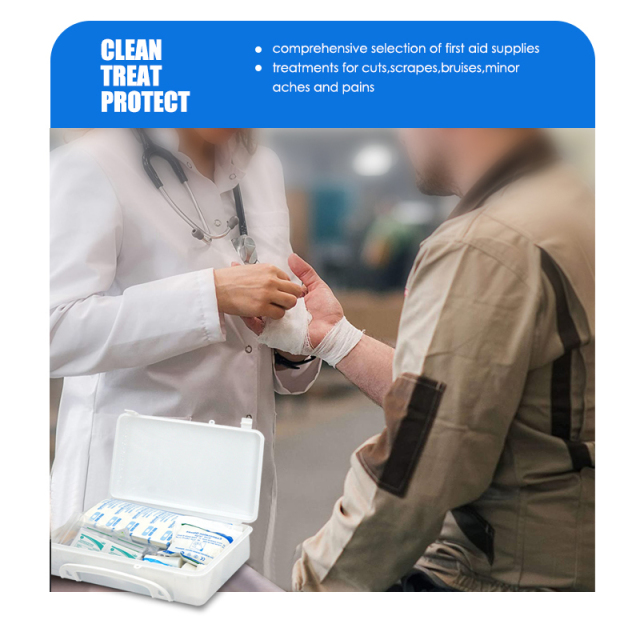 First Aid Box 50 Person 192 Pieces