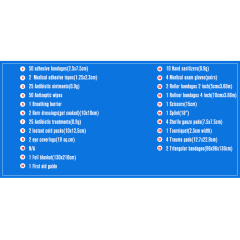 First Aid Box 50 Person 192 Pieces