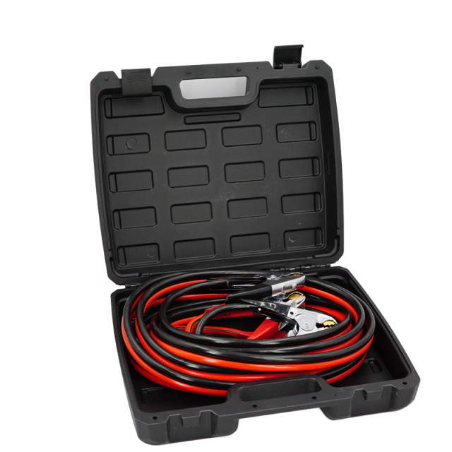 Jumper Cables 2 Gauge 20 Feet Heavy Duty Booster Cables with Carry Bag Jump Start Dead or Weak Batteries for Car