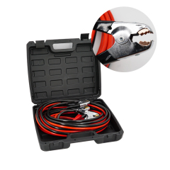 Jumper Cables 2 Gauge 20 Feet Heavy Duty Booster Cables with Carry Bag Jump Start Dead or Weak Batteries for Car