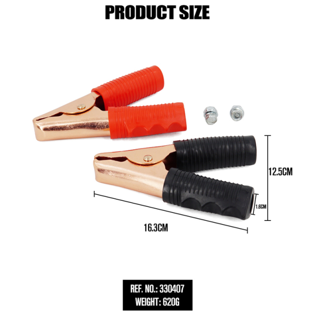 Full Copper Booster Cable Clamps