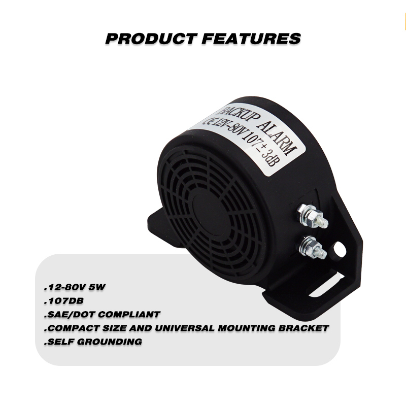 Backup Alarm Heavy Duty Reverse Warning Beeper