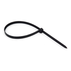 100 Pieces Heavy Duty 120lbs 15.5-inch Black Nylon Zip Ties Industrial Strength Cable Ties