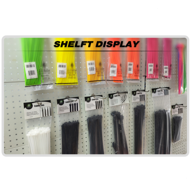 100 Pieces Heavy Duty 50lbs 7.4-inch Black Nylon Zip Ties Industrial Strength Cable Ties