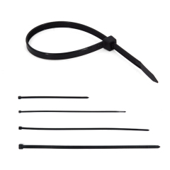 100 Pieces Heavy Duty 4 Black Nylon Zip Ties mixed Industrial Strength Cable Ties