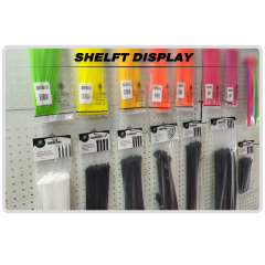 100 Pieces Heavy Duty 4 Black Nylon Zip Ties mixed Industrial Strength Cable Ties