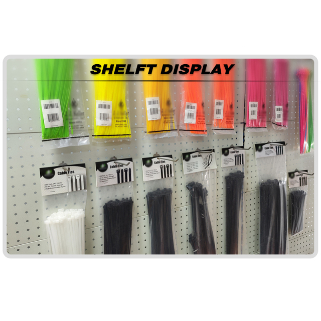 100 Pieces Heavy Duty 4 Black Nylon Zip Ties mixed Industrial Strength Cable Ties