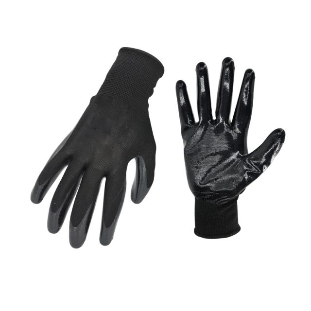 Nitrile Latex Dip Glove Rubber Latex Coated for Work Construction