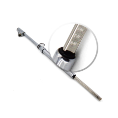 Dual Head Truck Tire Pressure Gauge 10-160PSI Alumium Bar Scale