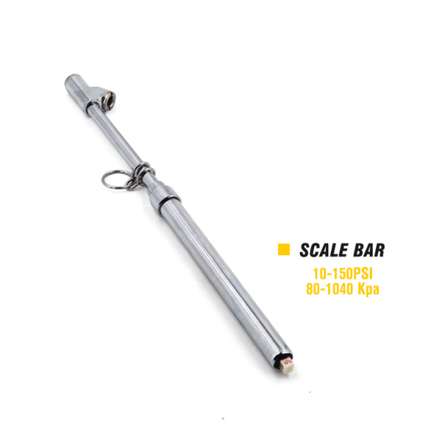 Dual Head Truck Tire Pressure Gauge 10-150PSI