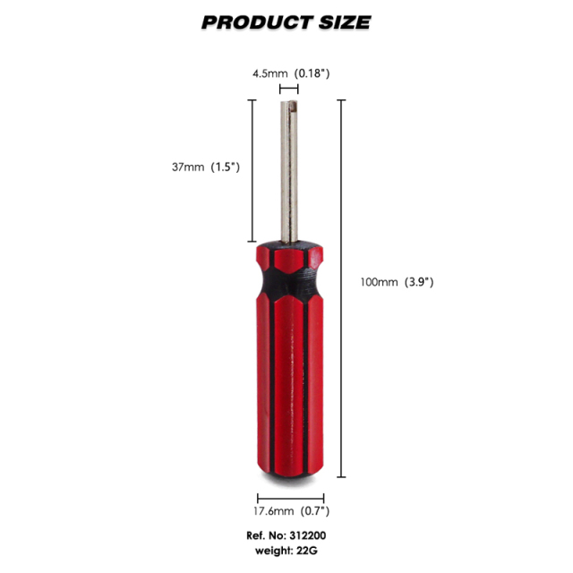 Valve Stem Core Remover Tire Repair Install Tool