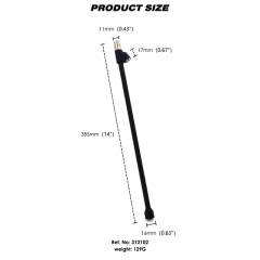 1/4" FNPT Dual Head Air Chuck with 2-Way Connect Tire Chuck