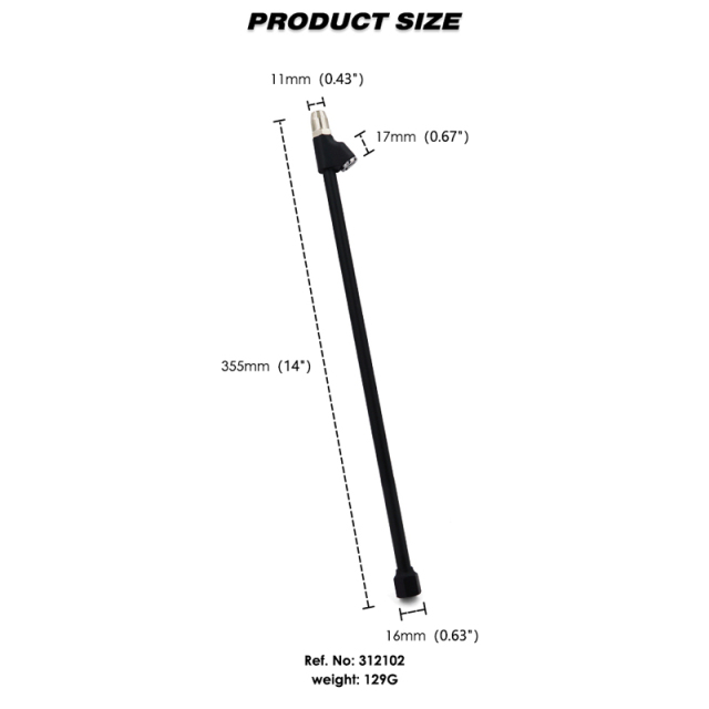 1/4" FNPT Dual Head Air Chuck with 2-Way Connect Tire Chuck