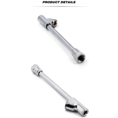 1/4" FNPT Chrome Plated Dual Head Air Chuck with 2-Way Connect Tire Chuck