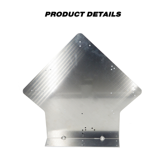 Aluminum Hazmat Placard Bracket Top-Mount Bumper Bracket