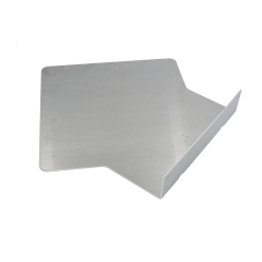 Aluminum Hazmat Placard Bracket Top-Mount Bumper Bracket