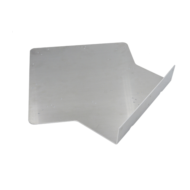 Aluminum Hazmat Placard Bracket Top-Mount Bumper Bracket