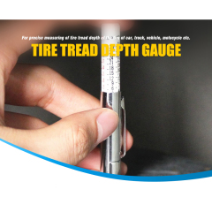 Tire Tread Depth Gauge Accurate Measurement Tools Color Coded Tire Depth Gauge