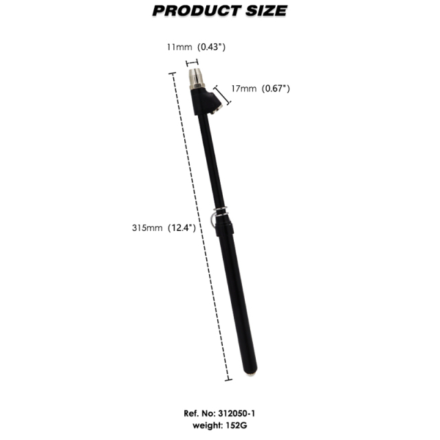 Tire Pressure Gauge Black Painting Dual Head Truck Tire Pressure Gauge 10-160PSI