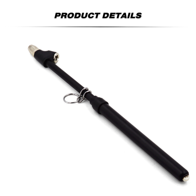 Tire Pressure Gauge Black Painting Dual Head Truck Tire Pressure Gauge 10-160PSI
