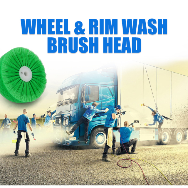 Wheel Rim Wash Brush Head