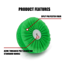 Wheel Rim Wash Brush Head