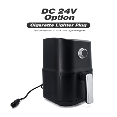 12V 250W Portable 3L Camping Travel Oil Free Cooking Oven Car Air Fryer