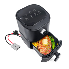 12V 250W Portable 3L Camping Travel Oil Free Cooking Oven Car Air Fryer