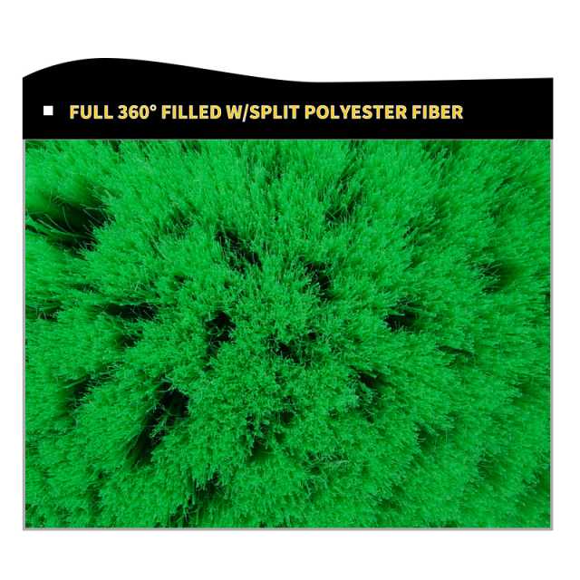 Full Round Wash Brush Head