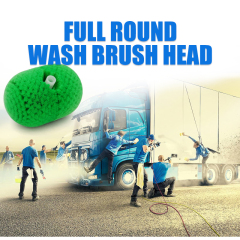 Full Round Wash Brush Head