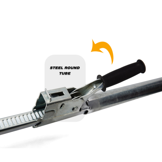 Heavy Duty Steel Load Lock Round Tube Jack Bar Cargo Bar