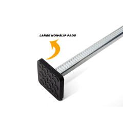 Heavy Duty Steel Load Lock Square Tube Jack Bar Cargo Bar