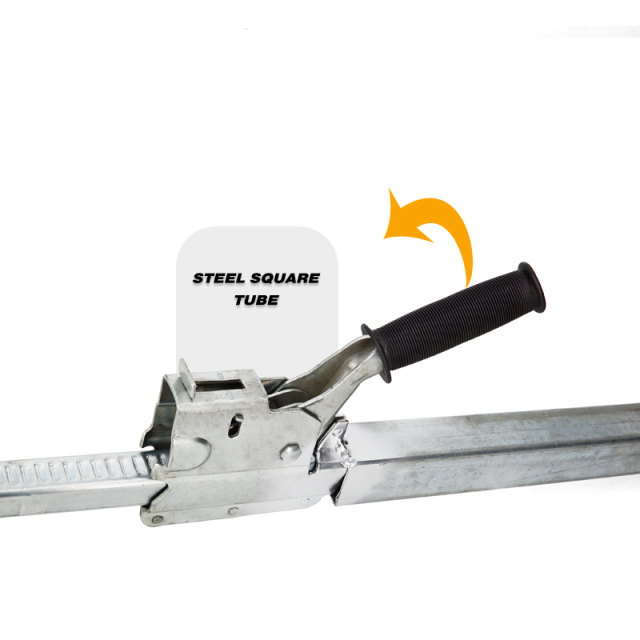 Heavy Duty Steel Load Lock Square Tube Jack Bar Cargo Bar