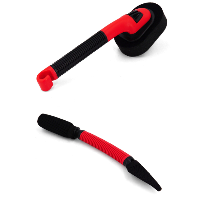 3 in 1 Tire Brush Set PVC Fiber