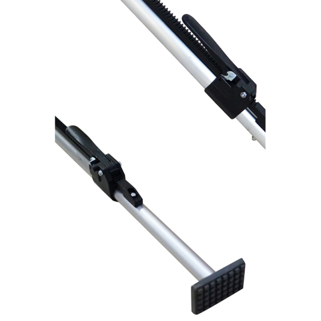 Heavy Duty Steel Round Tube Cargo Load Lock Bars 89" to 104"