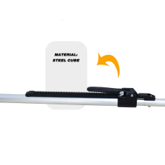 Heavy Duty Steel Round Tube Cargo Load Lock Bars 89" to 104"