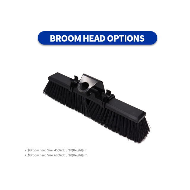 Heavy-Duty Cleaning Brush and Broom Set Outdoor Commercial for Cleaning