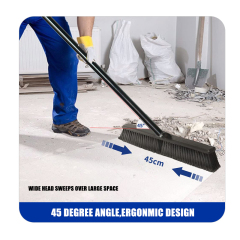 Heavy-Duty Cleaning Brush and Broom Set Outdoor Commercial for Cleaning