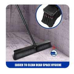 Heavy-Duty Cleaning Brush and Broom Set Outdoor Commercial for Cleaning