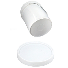 Heavy-Duty Pail 5-Gallon Plastic Bucket Comfortable Handle