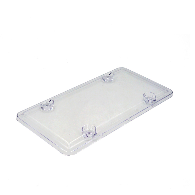 High Quality Plastic Car License Plate PC/PS Cover Clear
