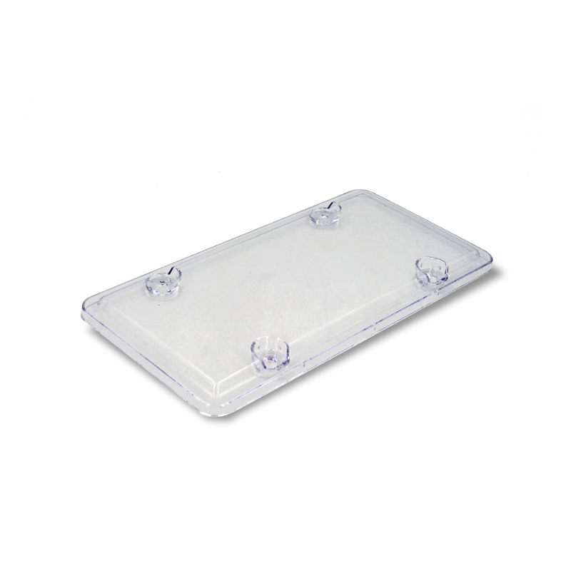 High Quality Plastic Car License Plate PC/PS Cover Clear